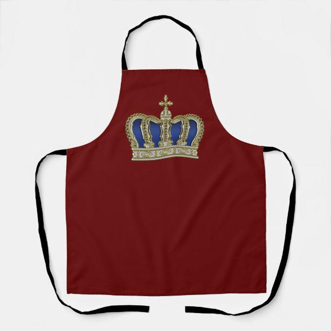 Golden Crown - luxury royal 5 Apron (Front)