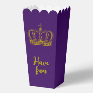 Golden Crown - luxury royal Favour Box