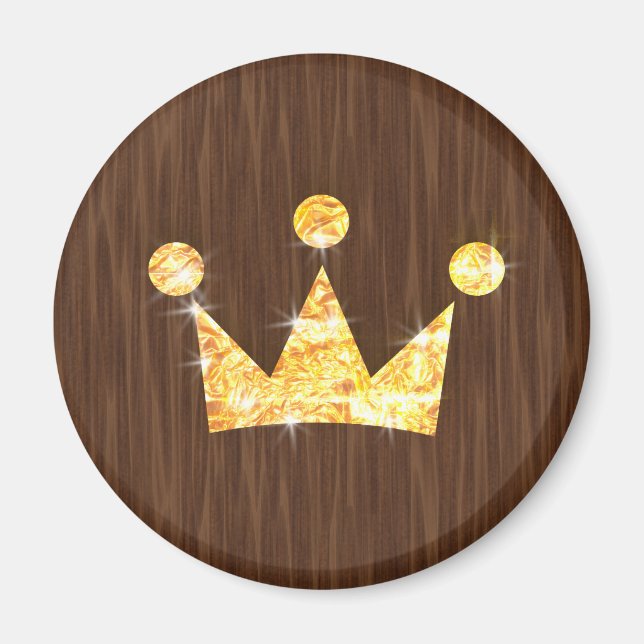 Golden Crown Magnet (Front)