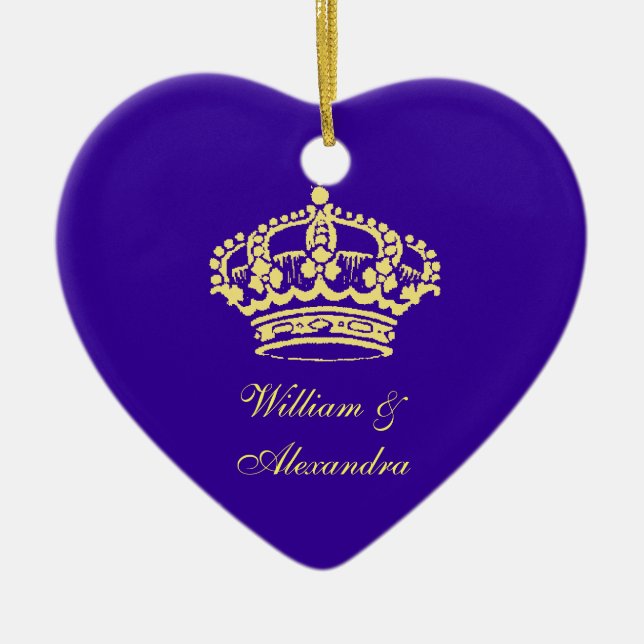 Golden Crown Ornament (Front)