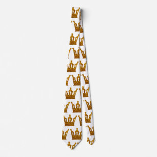 Golden Crown Tie