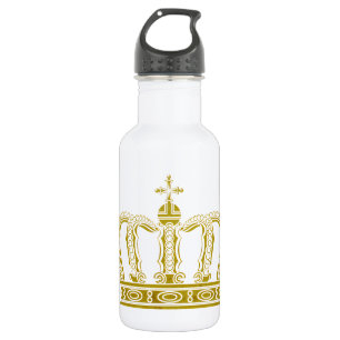 Golden Crown + your ideas 532 Ml Water Bottle