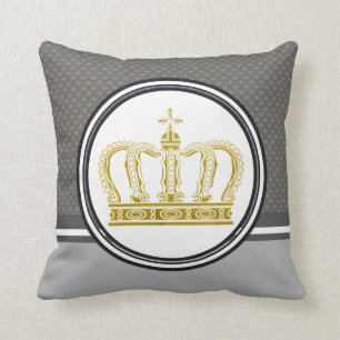 Golden Crown + your ideas Cushion