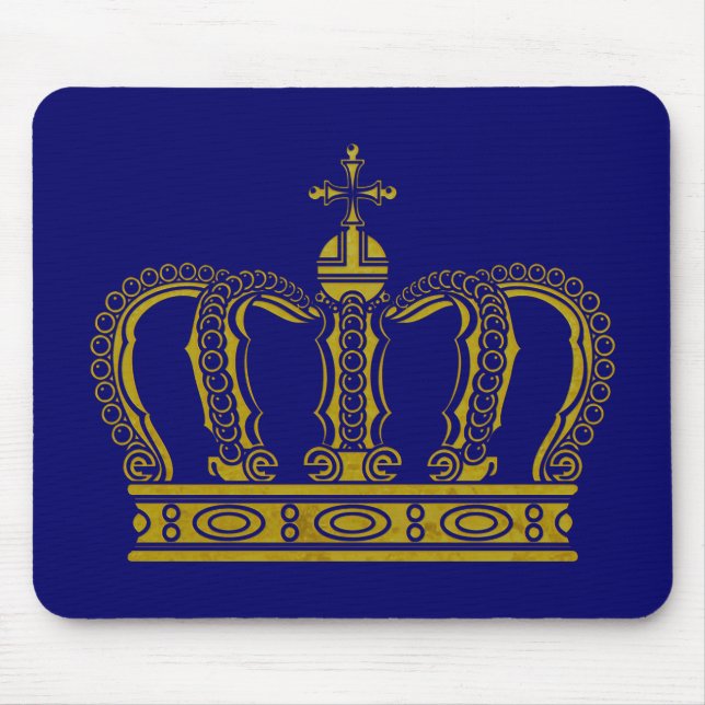 Golden Crown + your ideas Mouse Pad (Front)