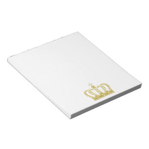 Golden Crown + your ideas Notepad