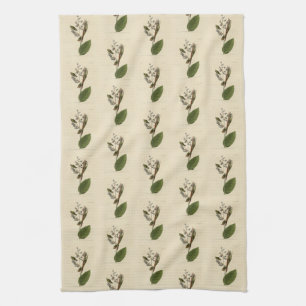 Golden-crowned Kinglet, Audubon's Birds of America Tea Towel