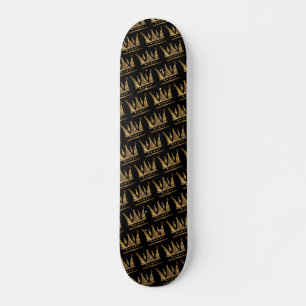 Golden Crowns Skateboard