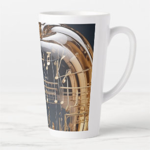 Golden Crystal Apple Mug - Musical Apple Coffee Mu