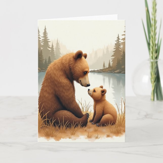 Golden Cub Fathers Day Card (Front)