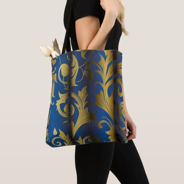 Golden Curtains 1 Tote Bag (Close Up)