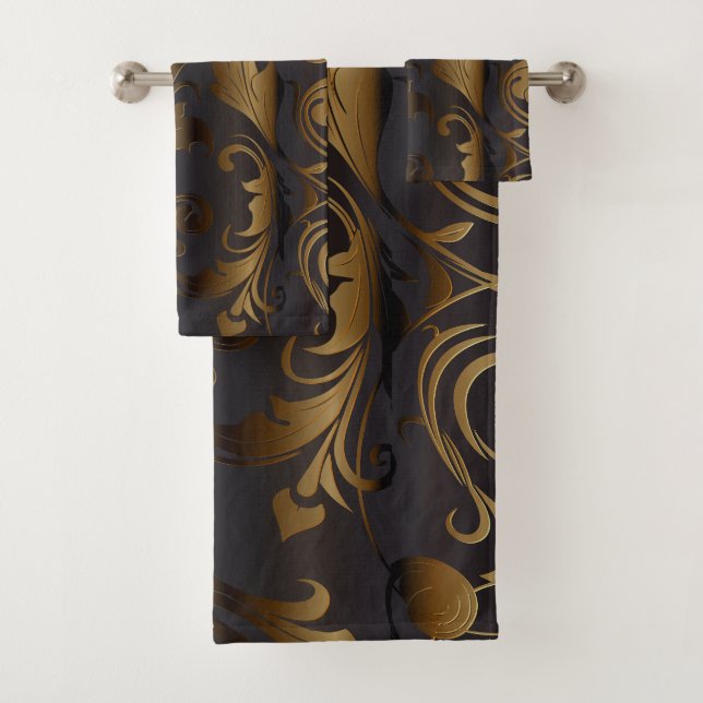 Golden Curtains 3 Bath Towel Set (Insitu)