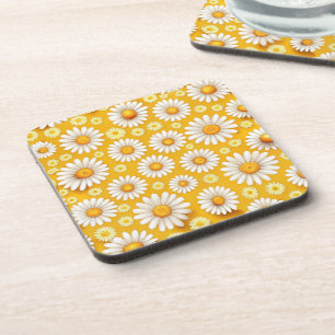 Golden Daisy Garden Coaster