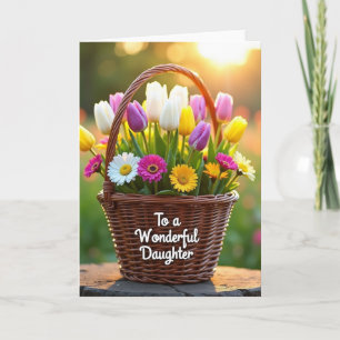 Golden Daughters Spring Card