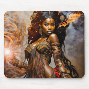 Golden Dawn African Princess- Basic Mouse Pad