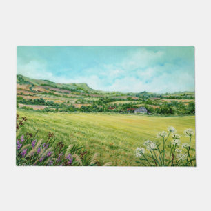 Golden Days on the South Downs in the Sun Doormat