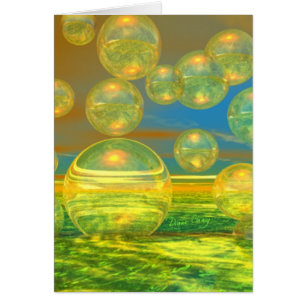 Golden Days - Yellow & Azure Tranquillity