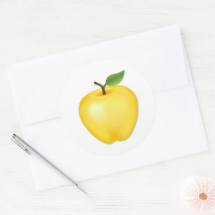 Golden Delicious Apple Sticker