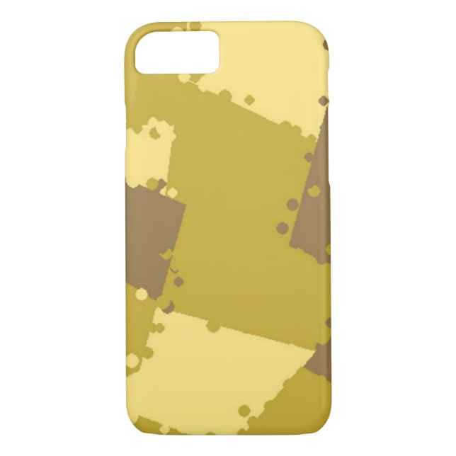 Golden Desert Camo Case-Mate iPhone Case (Back)