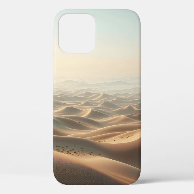 Golden Desert Dunes - Ethereal Dunes - Phone Case (Back)