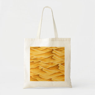 Golden Desert Sand Dunes Tote Bag
