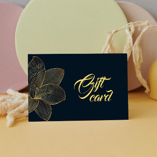 Golden Details Aesthetician Certificate Gift Card