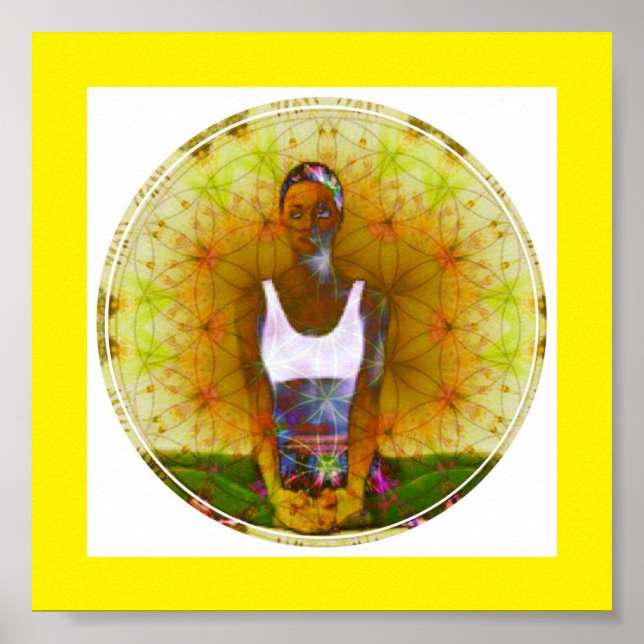 Golden Dharma Girl Poster (Front)