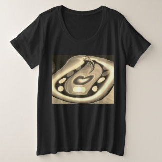 Golden dimension trendy fashion plus size T-Shirt