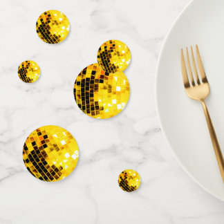 Golden Disco Glitterball Confetti