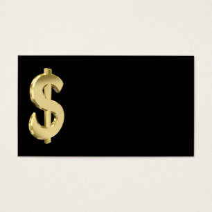 Golden dollar sign