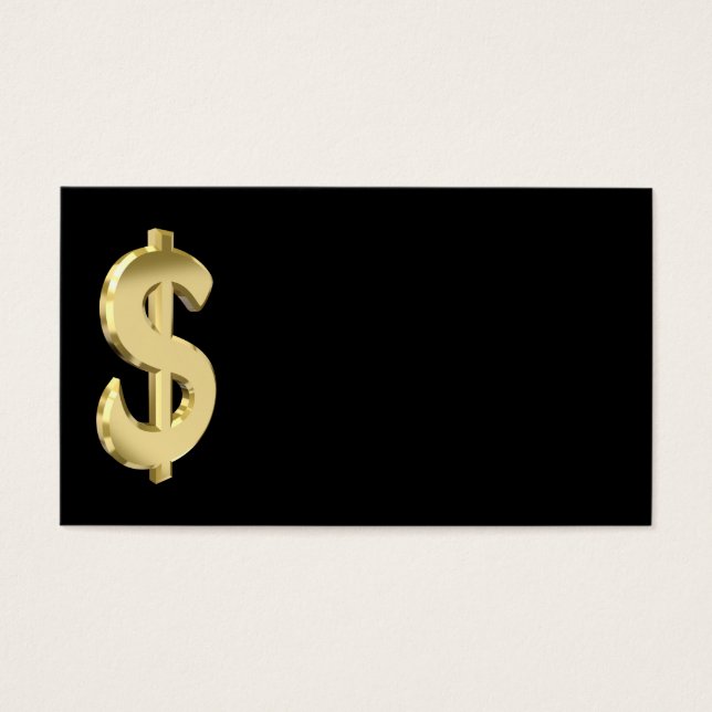 Golden dollar sign (Front)
