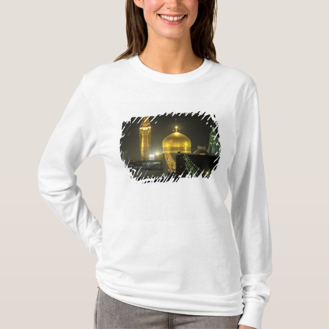 Golden dome of the Imam Reza Shrine Complex at T-Shirt (Front)