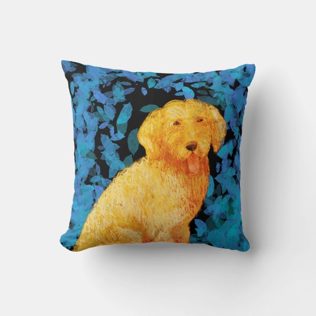 Golden doodle cushion (Front)