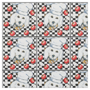 Golden doodle fabric