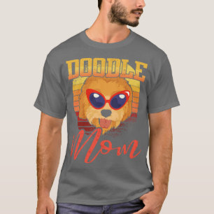 Golden Doodle Goldendle Mum T-Shirt