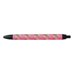 Golden Doodle Puppy Blue Ink Pen