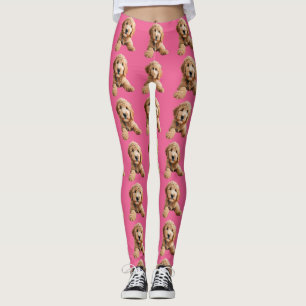 Golden Doodle Puppy Leggings