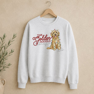 Golden Doodle Winter Holiday Club Sweatshirt