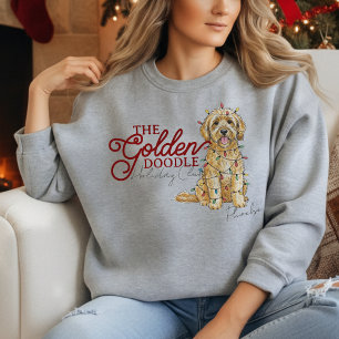 Golden Doodle Winter Holiday Club  Sweatshirt