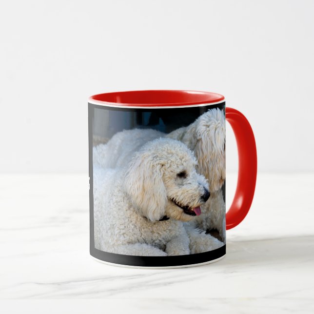 Golden Doodles Mug (Front Right)