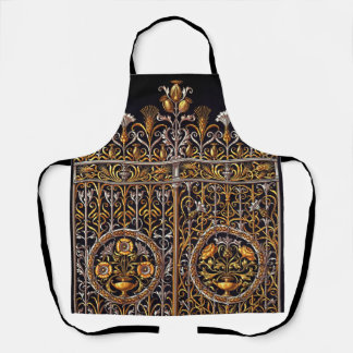 Golden Doorway All-Over Print Apron