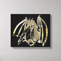 Golden Dragon fire breathing Dragon