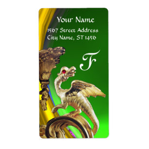 GOLDEN DRAGON GREEN EMERALD Monogram