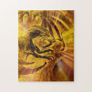 Golden Dragon Jigsaw Puzzle