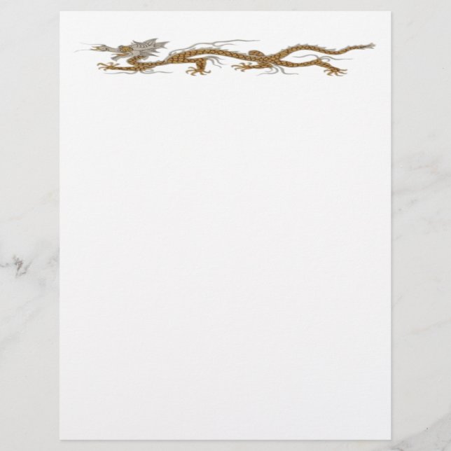 Golden Dragon Of Buddhan Flyer (Front)