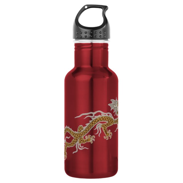 Golden Dragon of Buddhan Liberty Bottle (Front)
