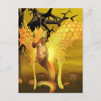 Golden Dragon Postcard