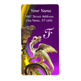 GOLDEN DRAGON PURPLE AMETHYST Monogram