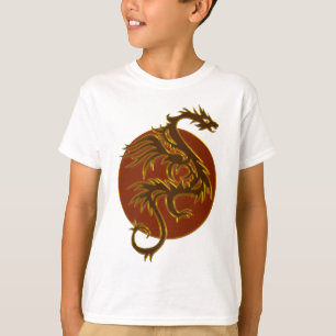Golden Dragon Sun T-Shirt