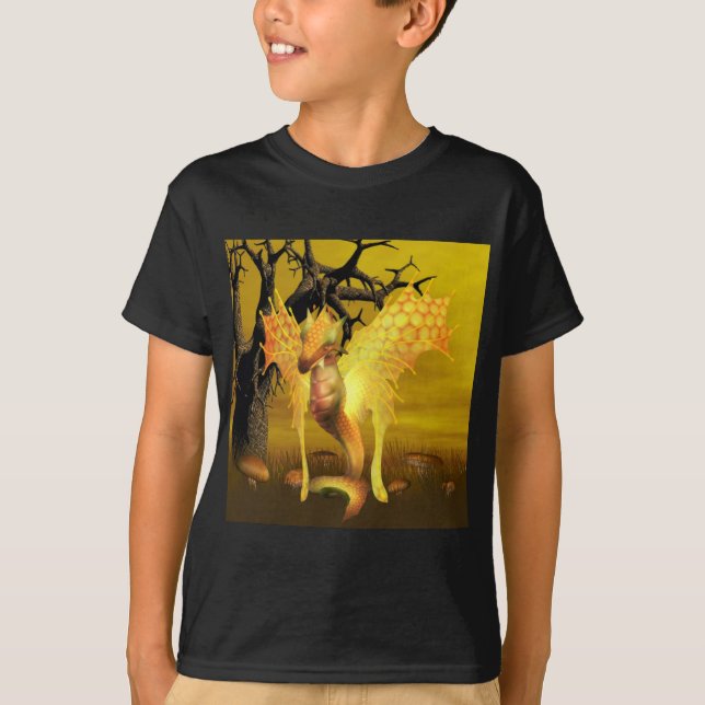 Golden Dragon Youth T-Shirt (Front)