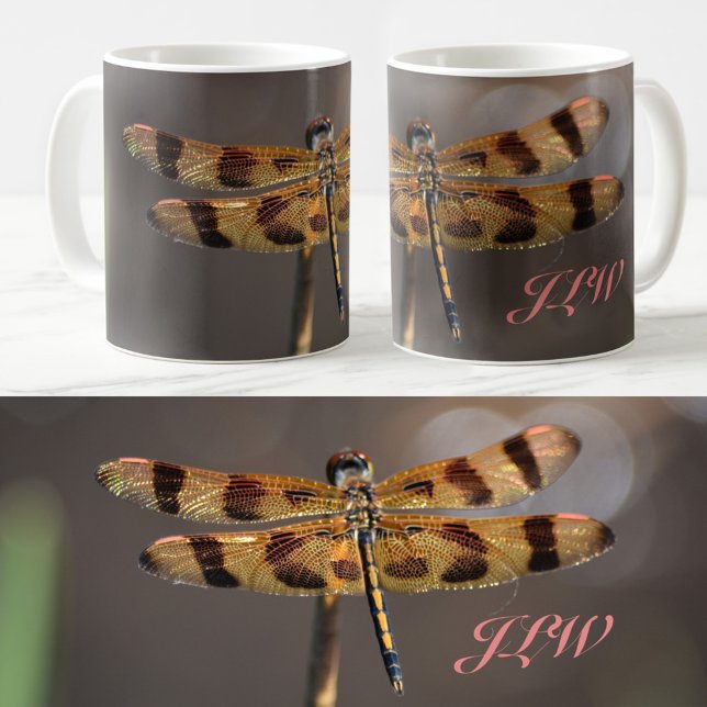 Golden Dragonfly Beautiful Photographic Coffee Mug (Creator Uploaded)